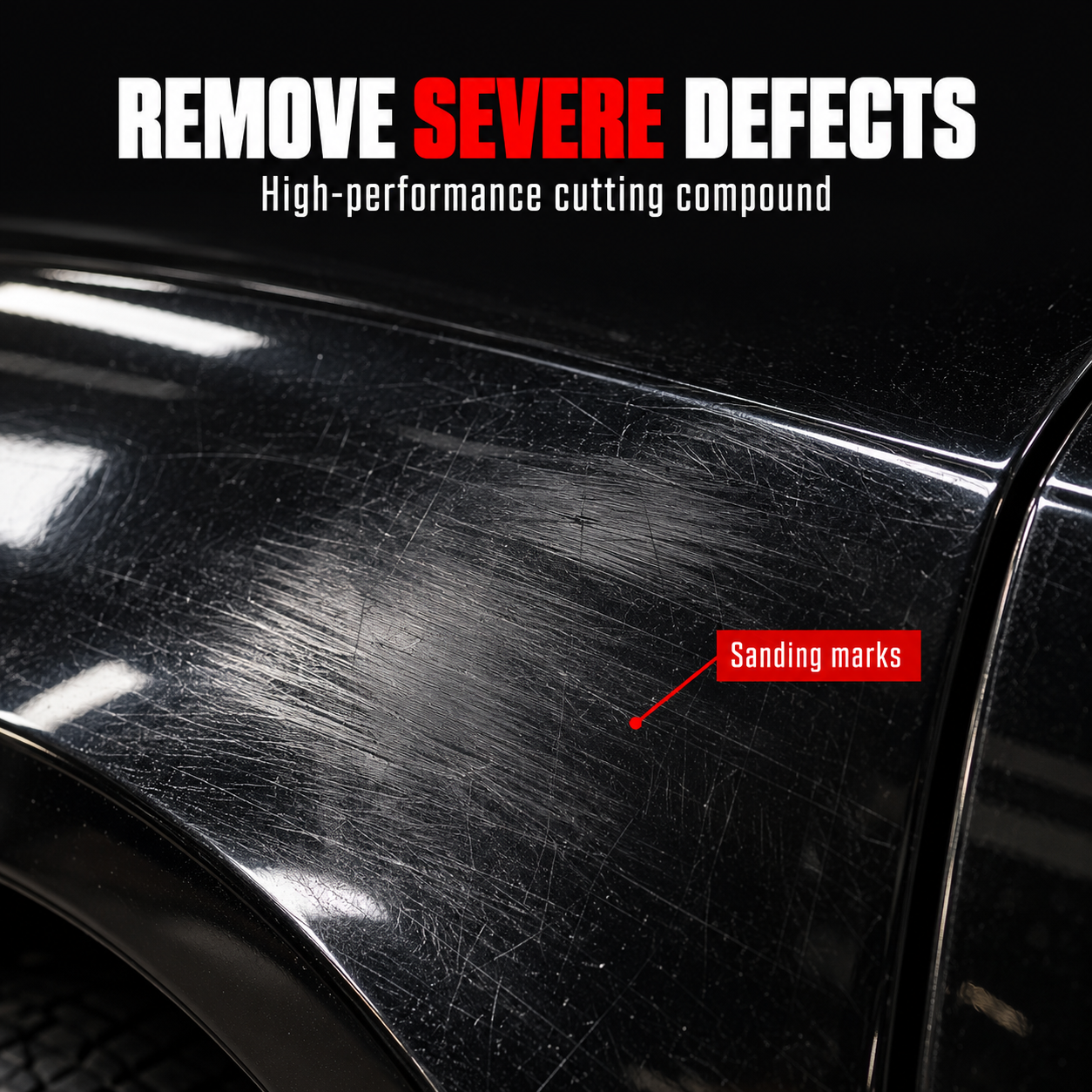 Rupes DA Coarse High Performance Cut Polishing Compound — What defects does it tackle?