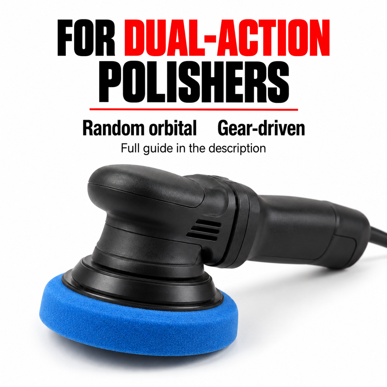 Rupes DA Coarse High Performance Cut Polishing Compound — Which polishers suit it?