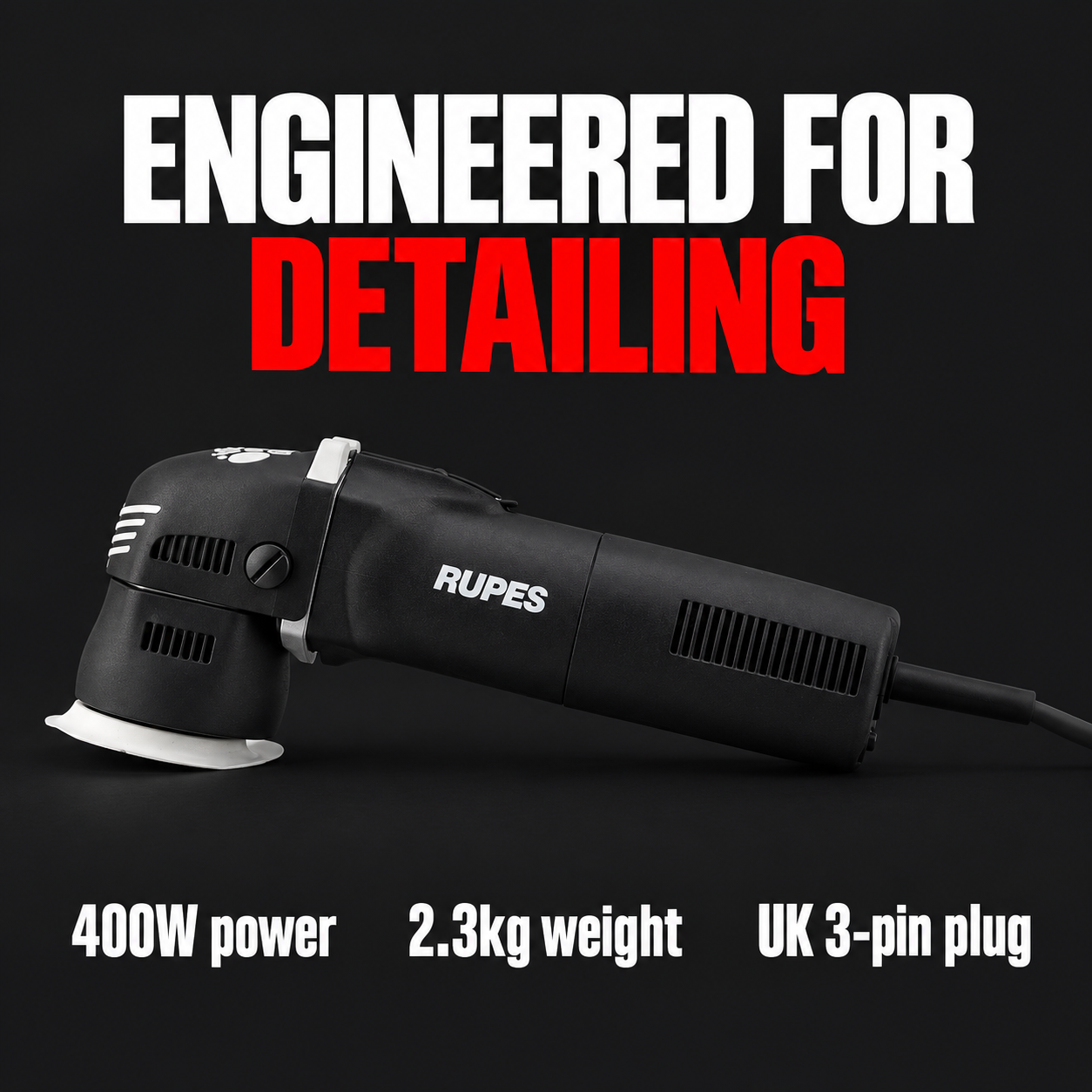 Rupes Mini BigFoot LHR75E Polisher — What are its specifications?