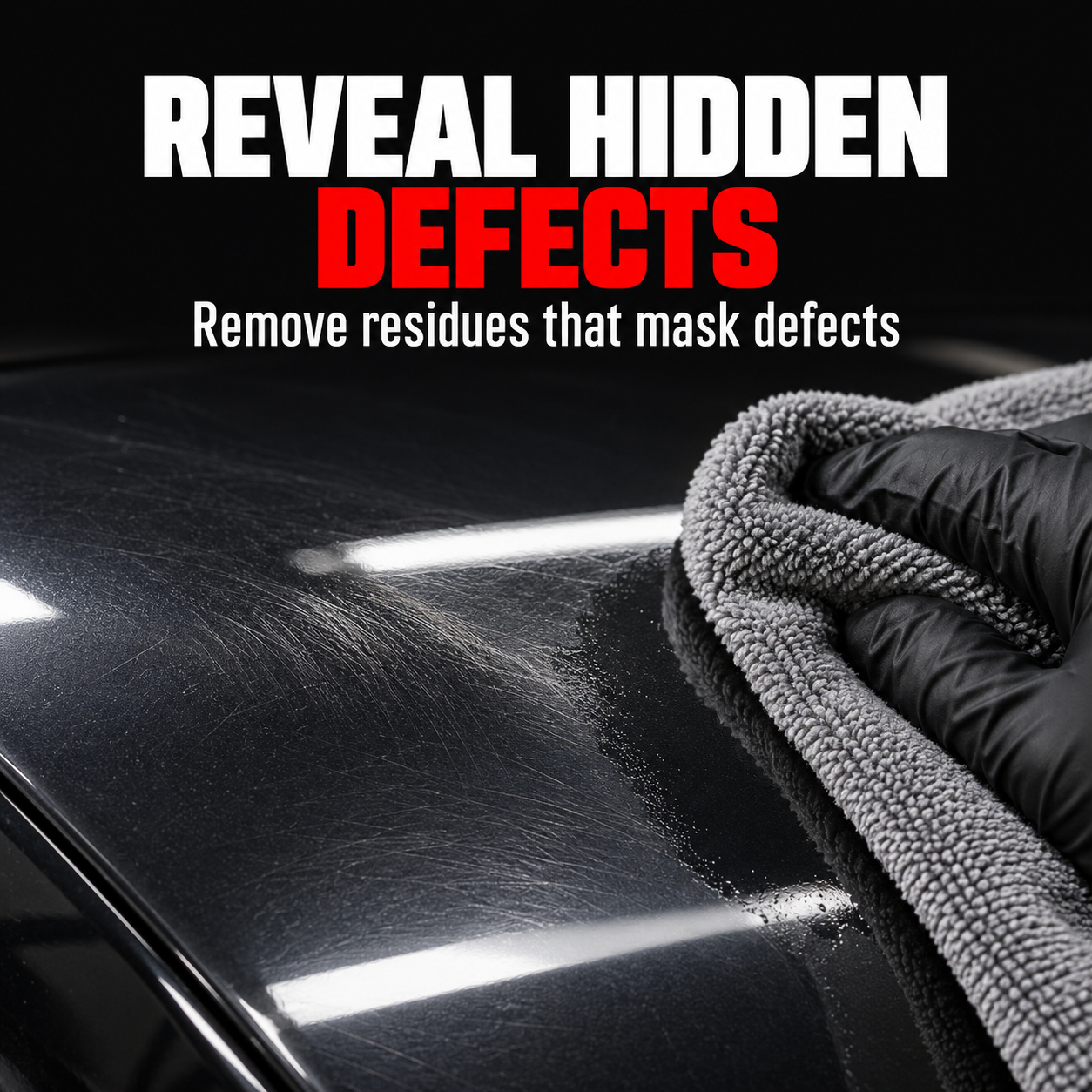 Rupes Reveal Strong Surface Degreaser & Silicone Remover 750ml — Why remove masking residues?