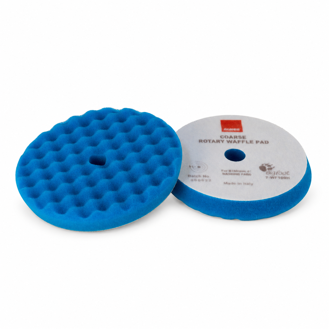 Rupes Rotary Coarse Waffle Foam Pad Blue (Various Sizes) — What does it look like?