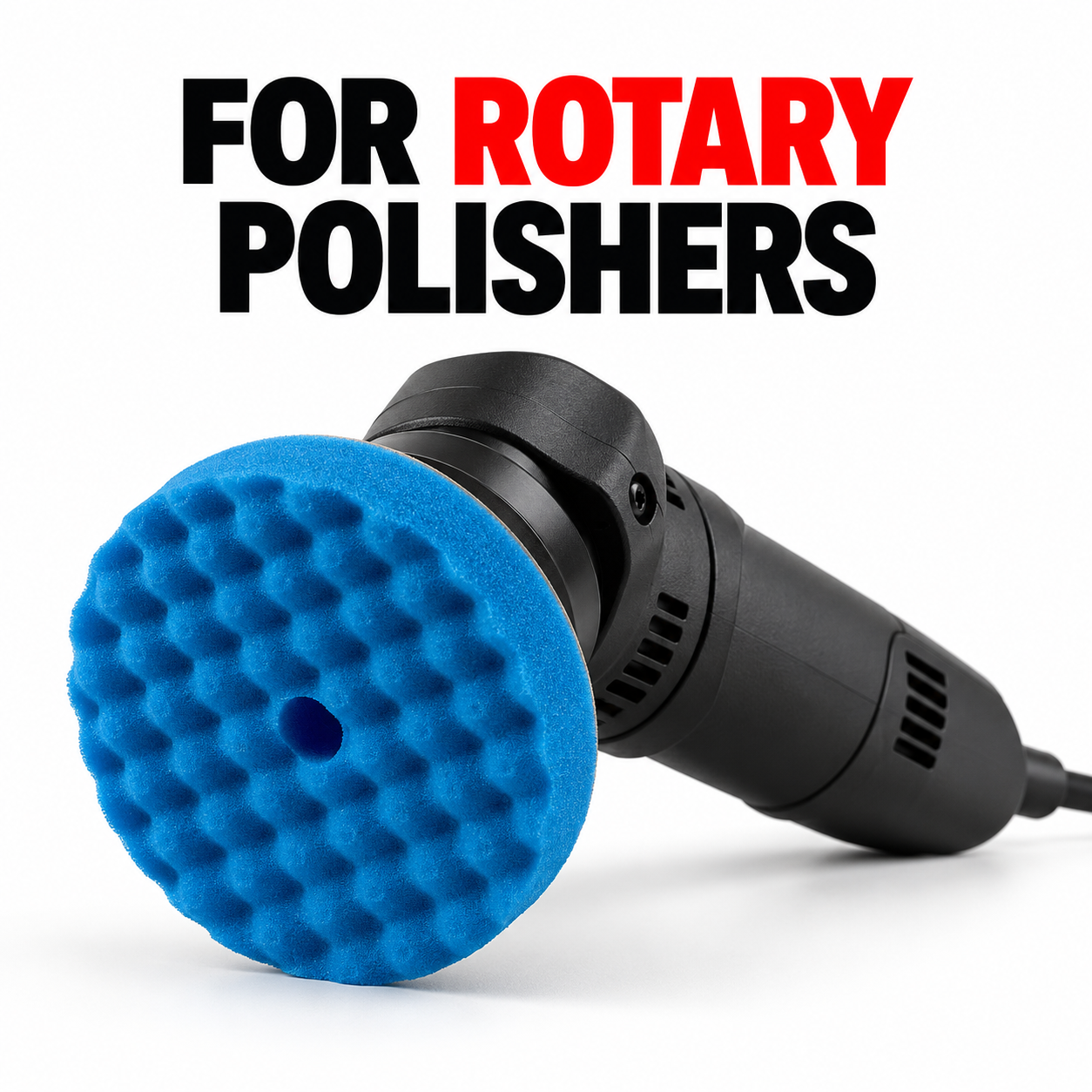 Rupes Rotary Coarse Waffle Foam Pad Blue (Various Sizes) — Which machine?