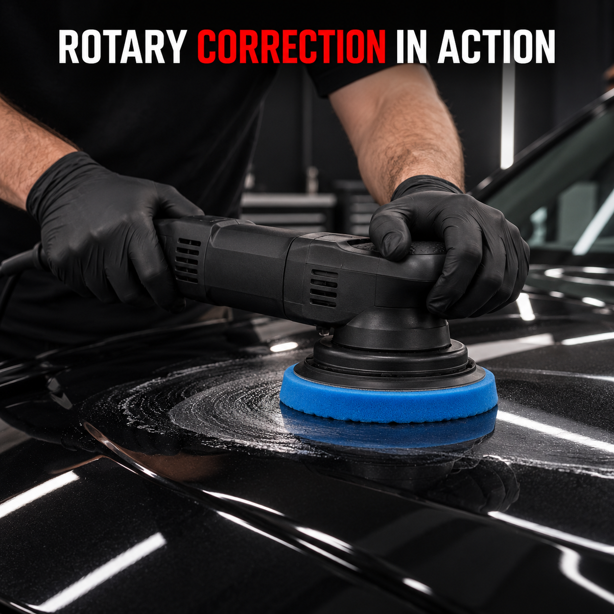 Rupes Rotary Coarse Waffle Foam Pad Blue (Various Sizes) — How does it work on paint?