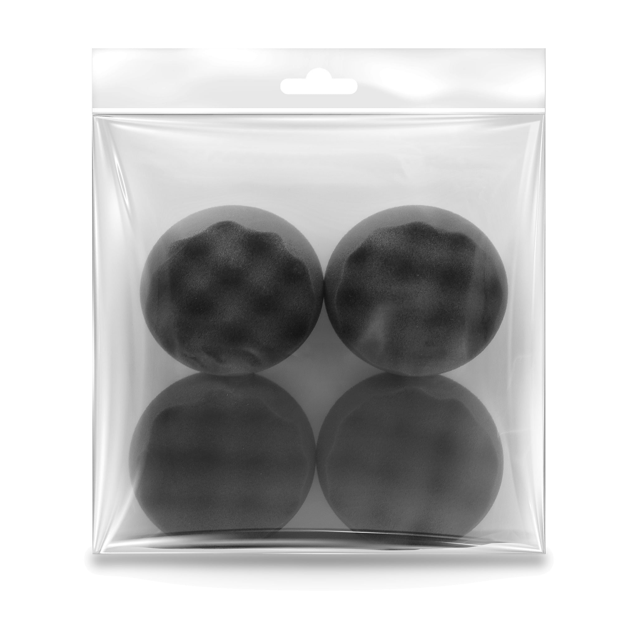Scholl Concepts Black SOFTouch Waffle Finishing Pad 90mm pack of four