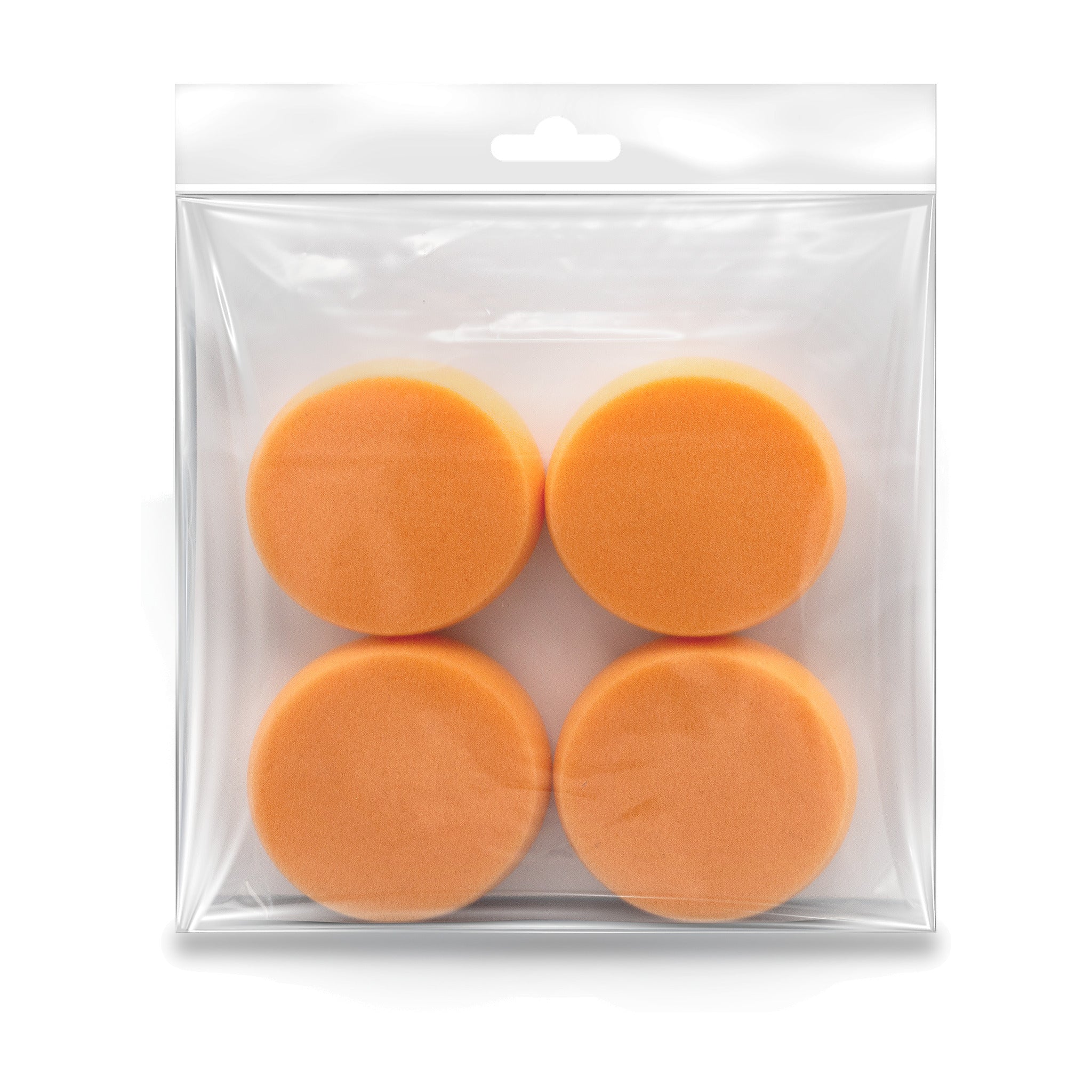 Scholl Concepts Orange Premium Polishing Pad 85mm pack of four