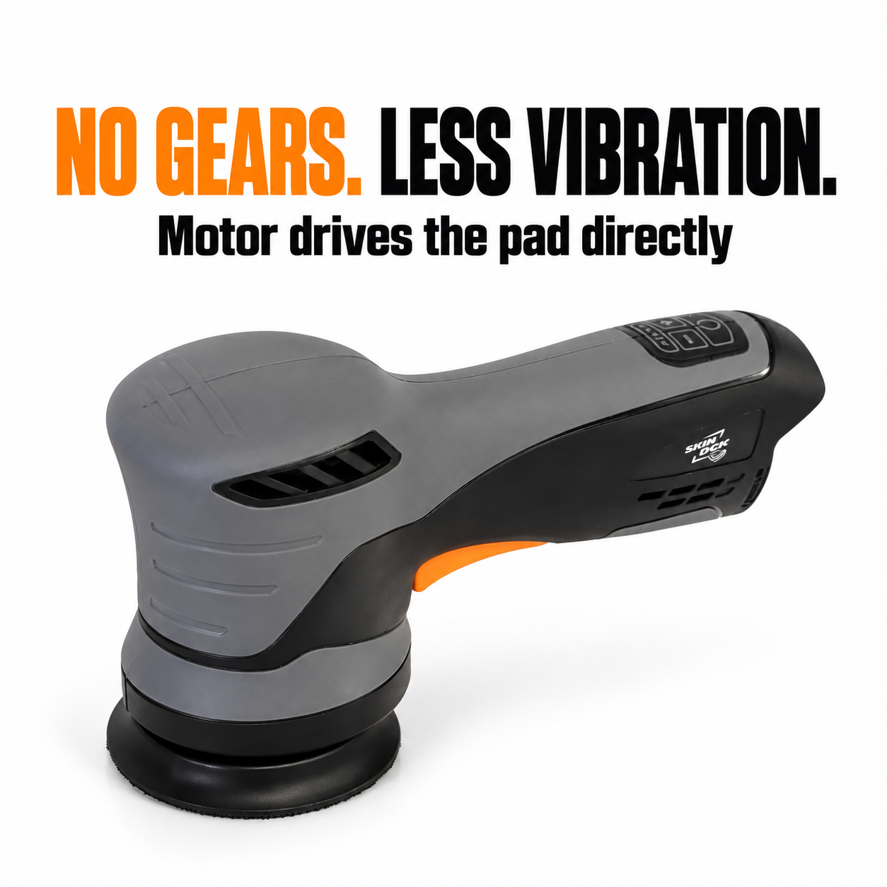 ShineMate EB212 Cordless Mini Dual Action Polisher — Why does it run smoothly?