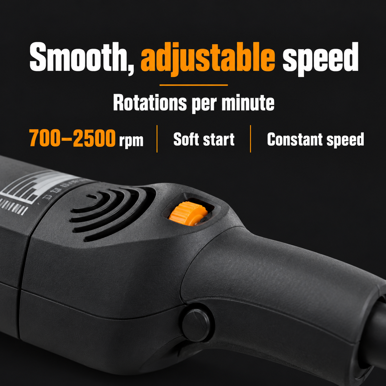 ShineMate EP801 G2+ Compact Rotary Polisher — How can I control speed?
