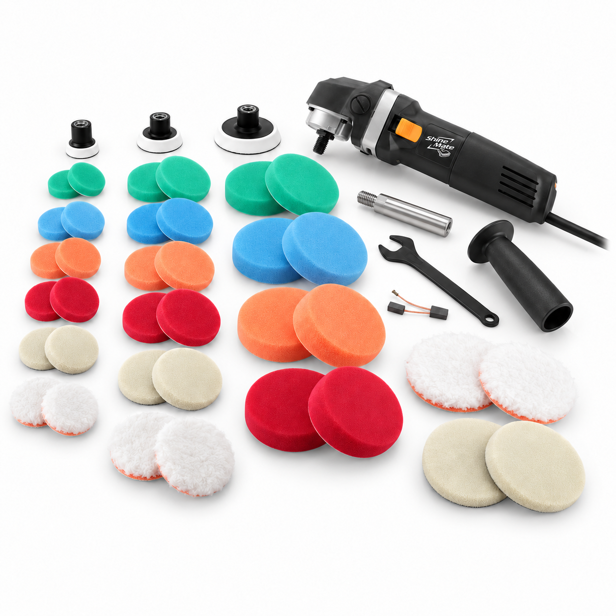 ShineMate EP803 Rotary Polisher Kit — What am I buying?