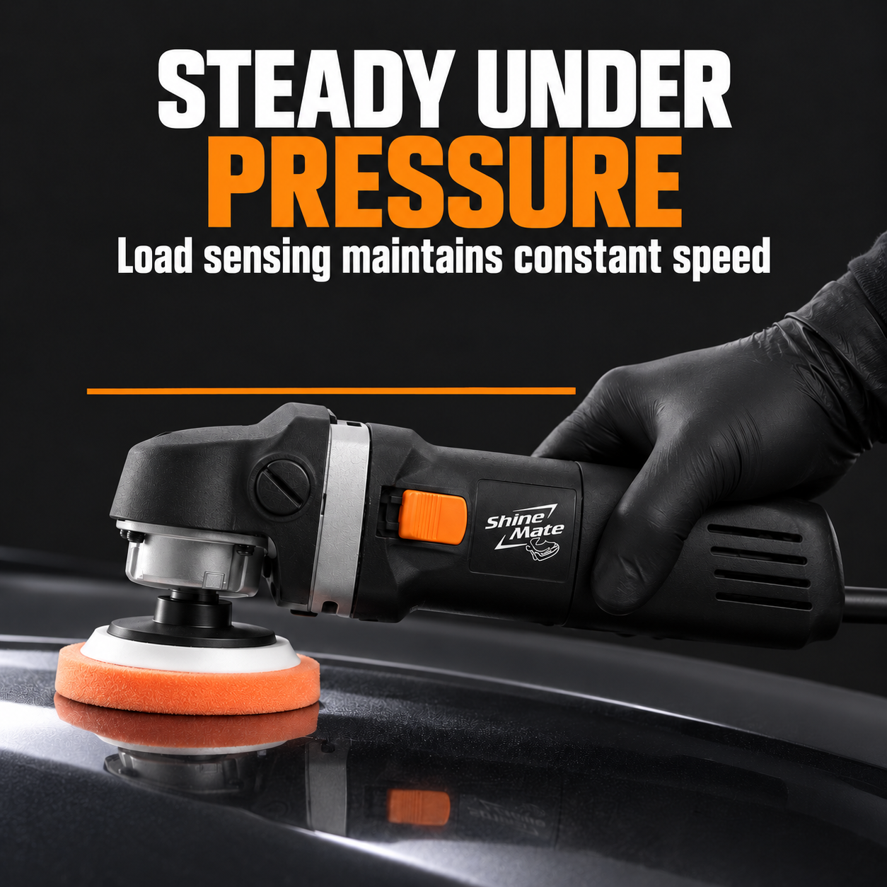 ShineMate EP803 Rotary Polisher Kit — Does speed stay consistent?