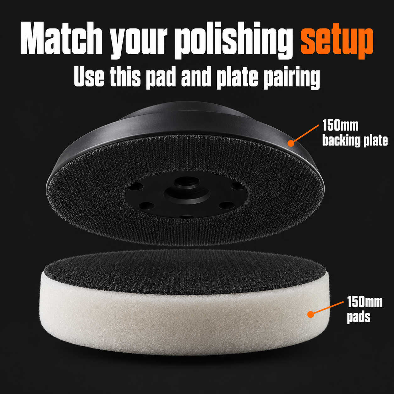 ShineMate EX620 6/21 21mm Random Orbital Polisher — Which pads should I use?