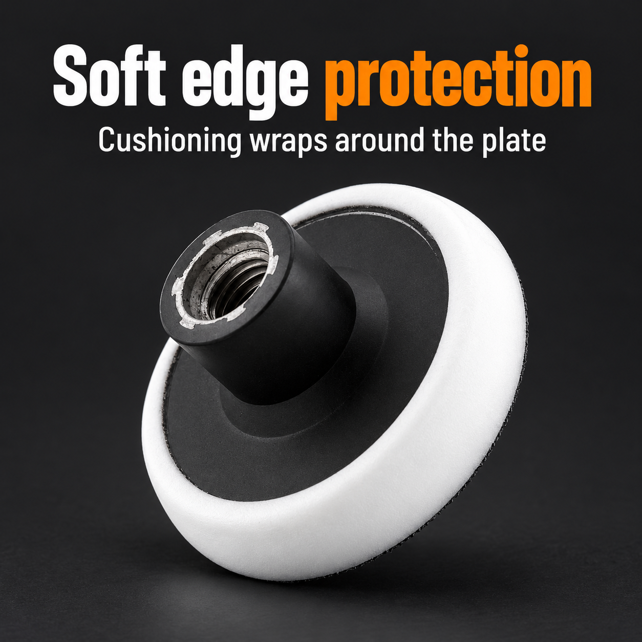 ShineMate Rotary Backing Plate 3" (M14-2) — What protects the surface?