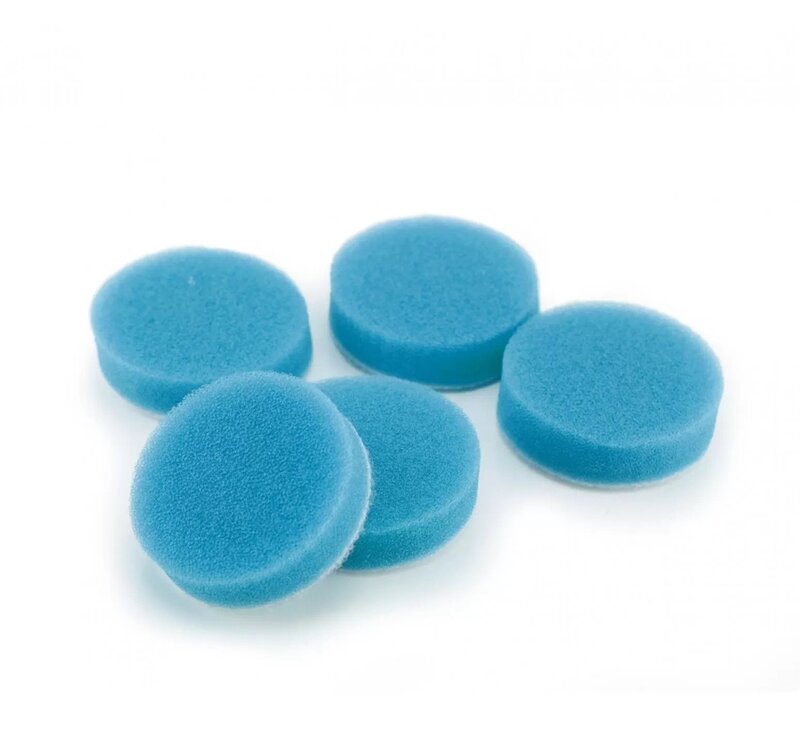 ShineMate 40mm blue polishing mini pads 10 pack — product image