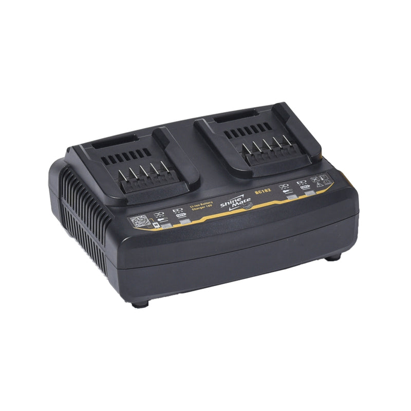ShineMate SM-BC182 dual-channel rapid charger — product image
