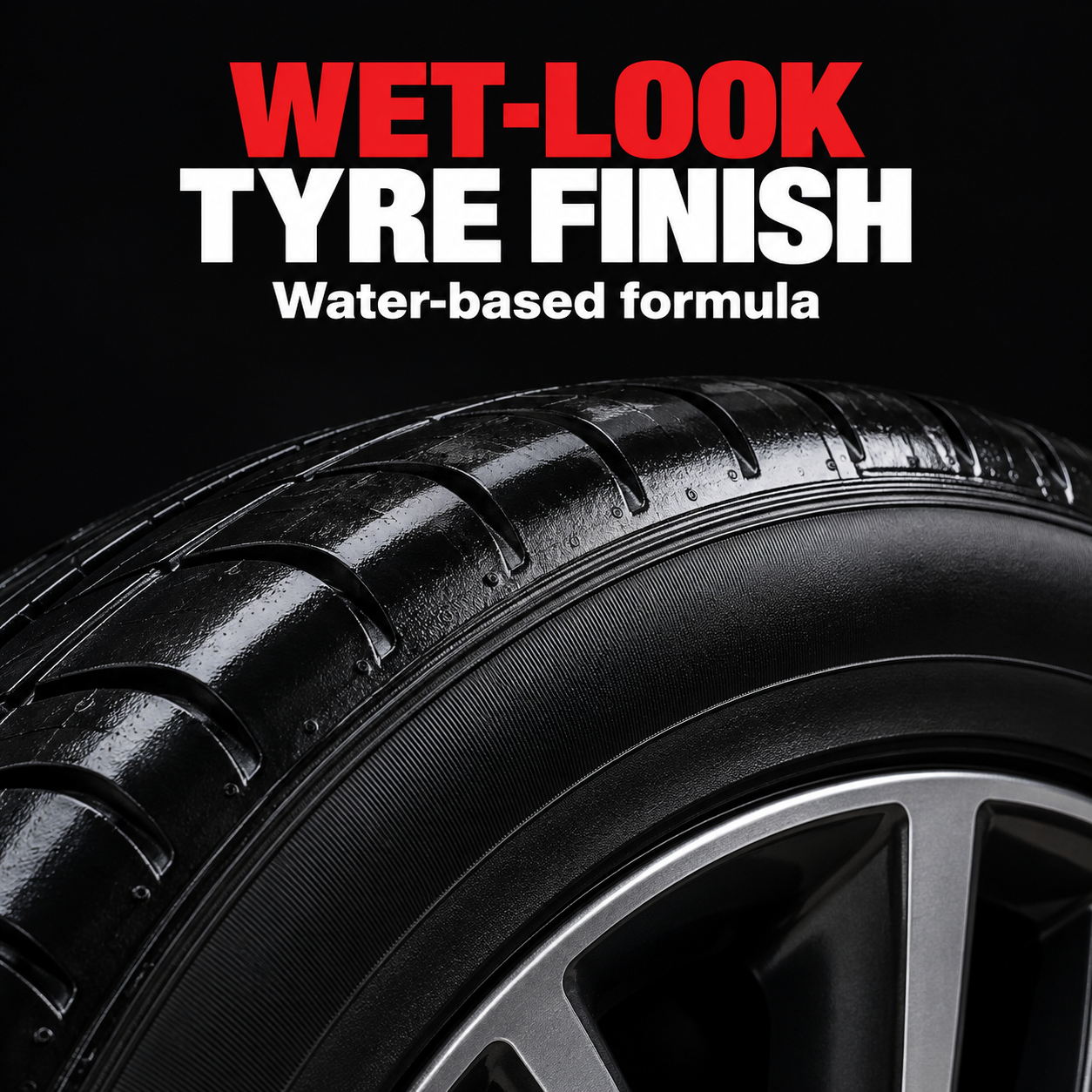 Soft99 Digloss Giraedge - Tyre Dressing 70ml — What finish does it give?