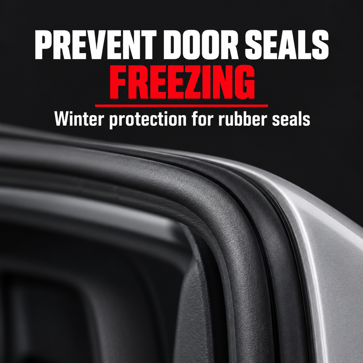 Sonax GummiPfleger Rubber Protectant — Why treat seals before winter?