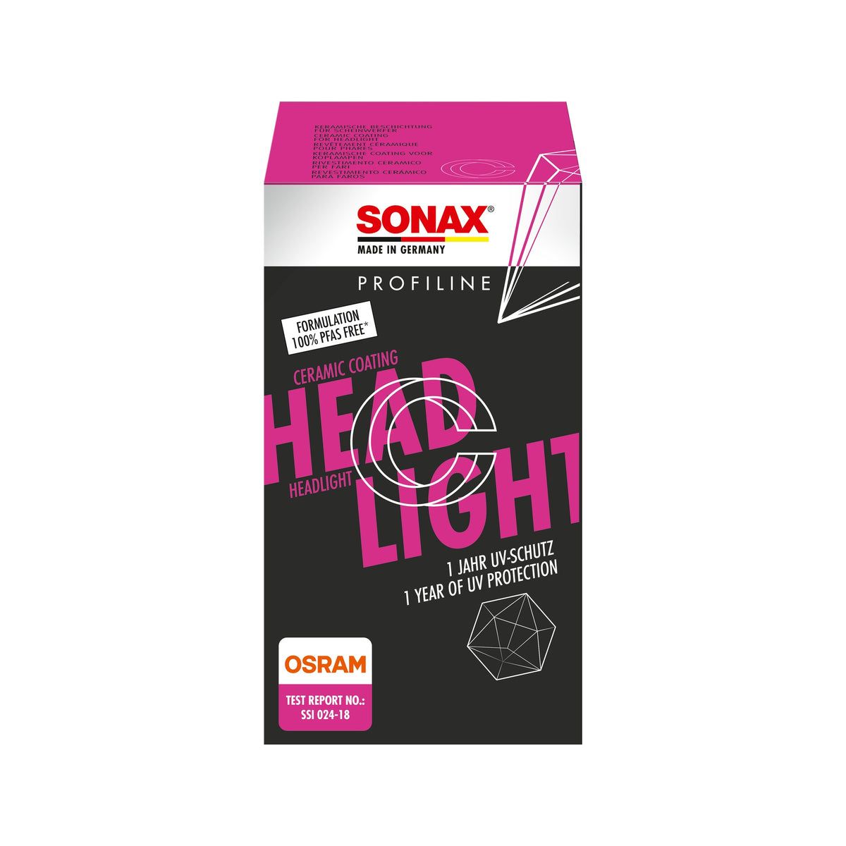 Sonax Profiline Headlight Coating 50ml box — front view