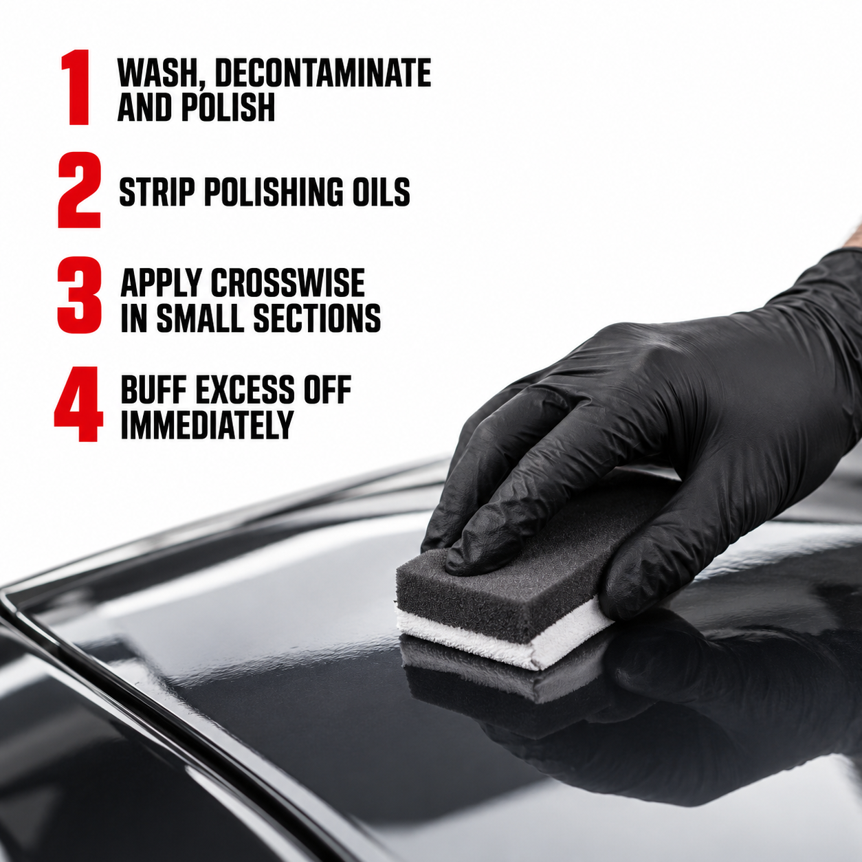 Sonax Profiline CeramicCoating CC Pro — How do I apply it?