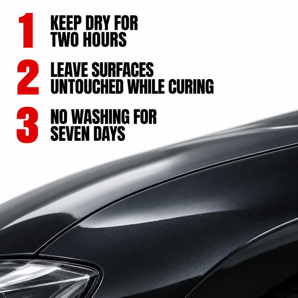 Sonax Profiline CeramicCoating CC Pro — What happens after application?