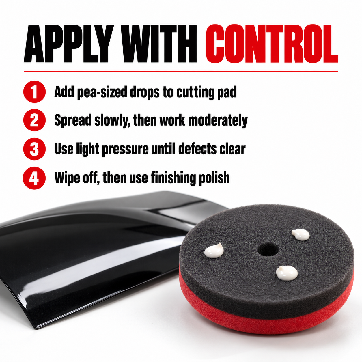 Sonax Profiline CutMax — How do I apply it?