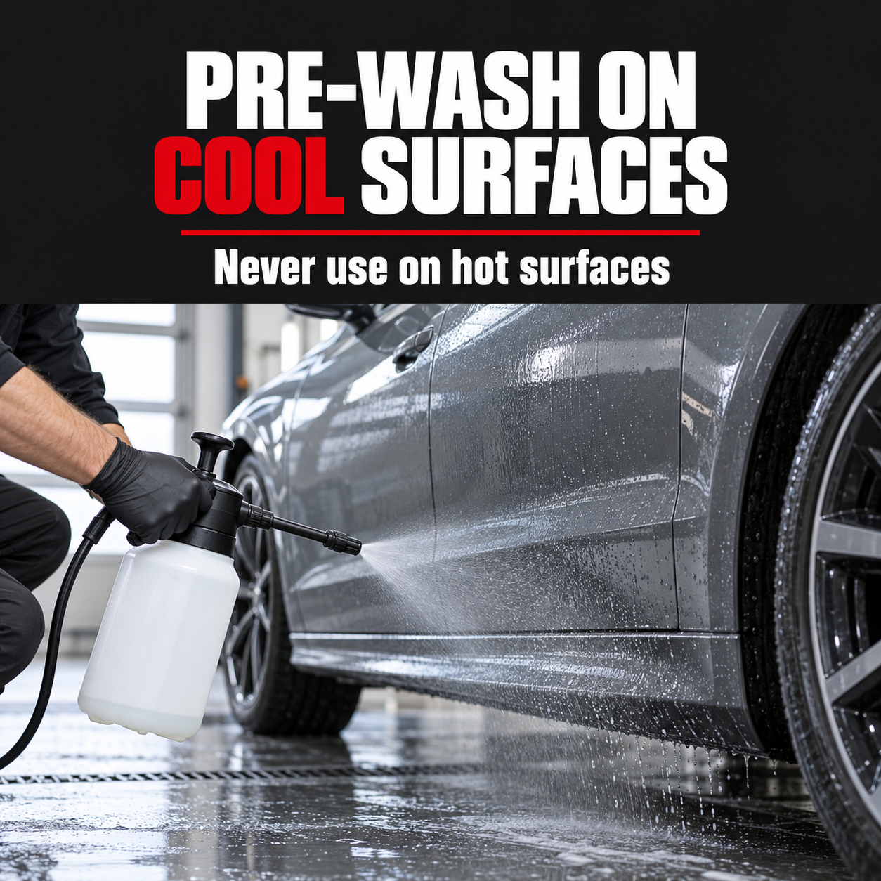Sonax MultiClean Alkaline — Can I use it on a hot car?