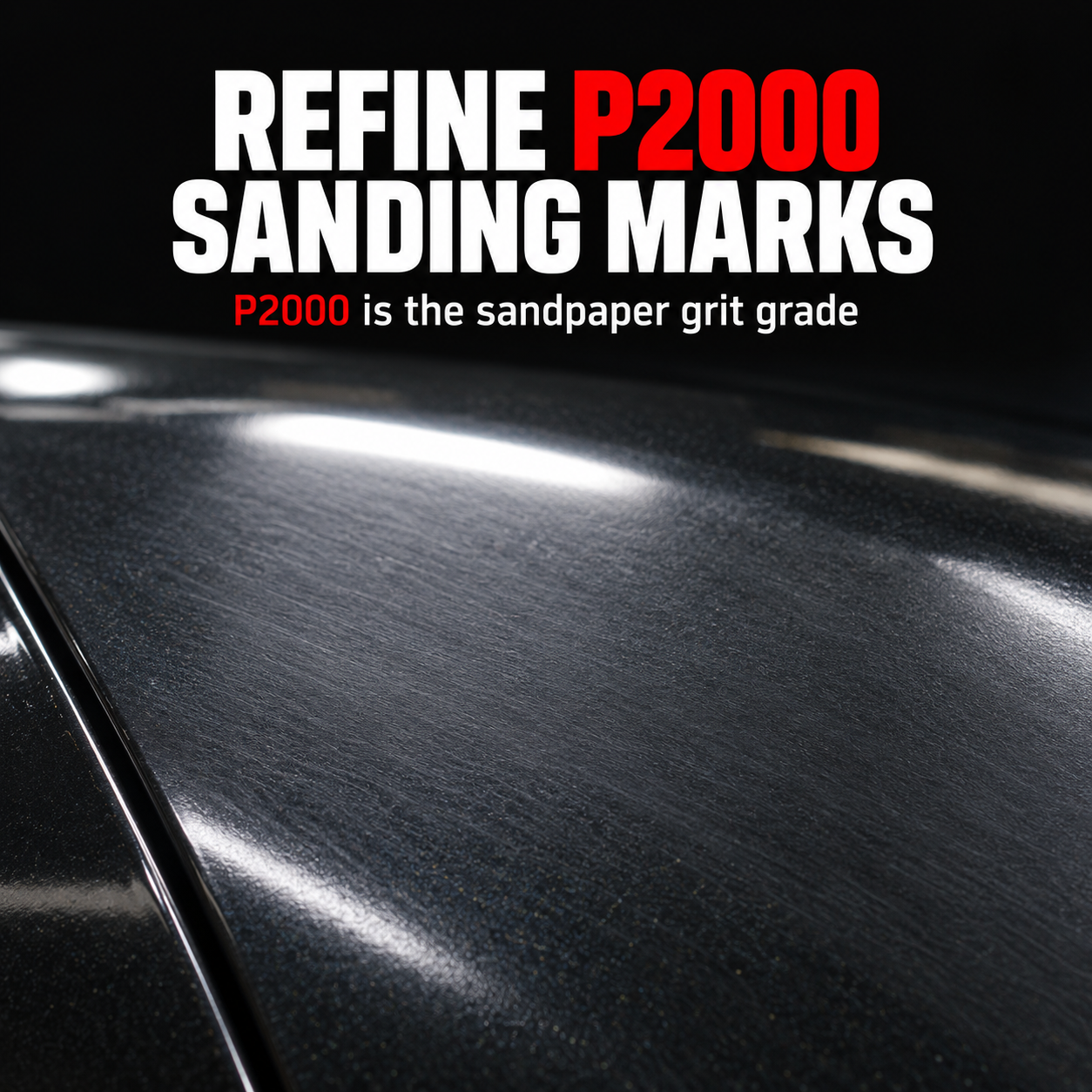 Sonax Profiline Perfect Finish — Which sanding marks?