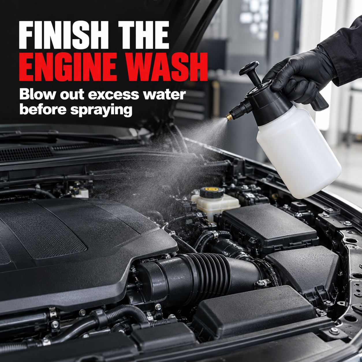 Sonax Profiline Plastic Care — Can I use it after an engine wash?