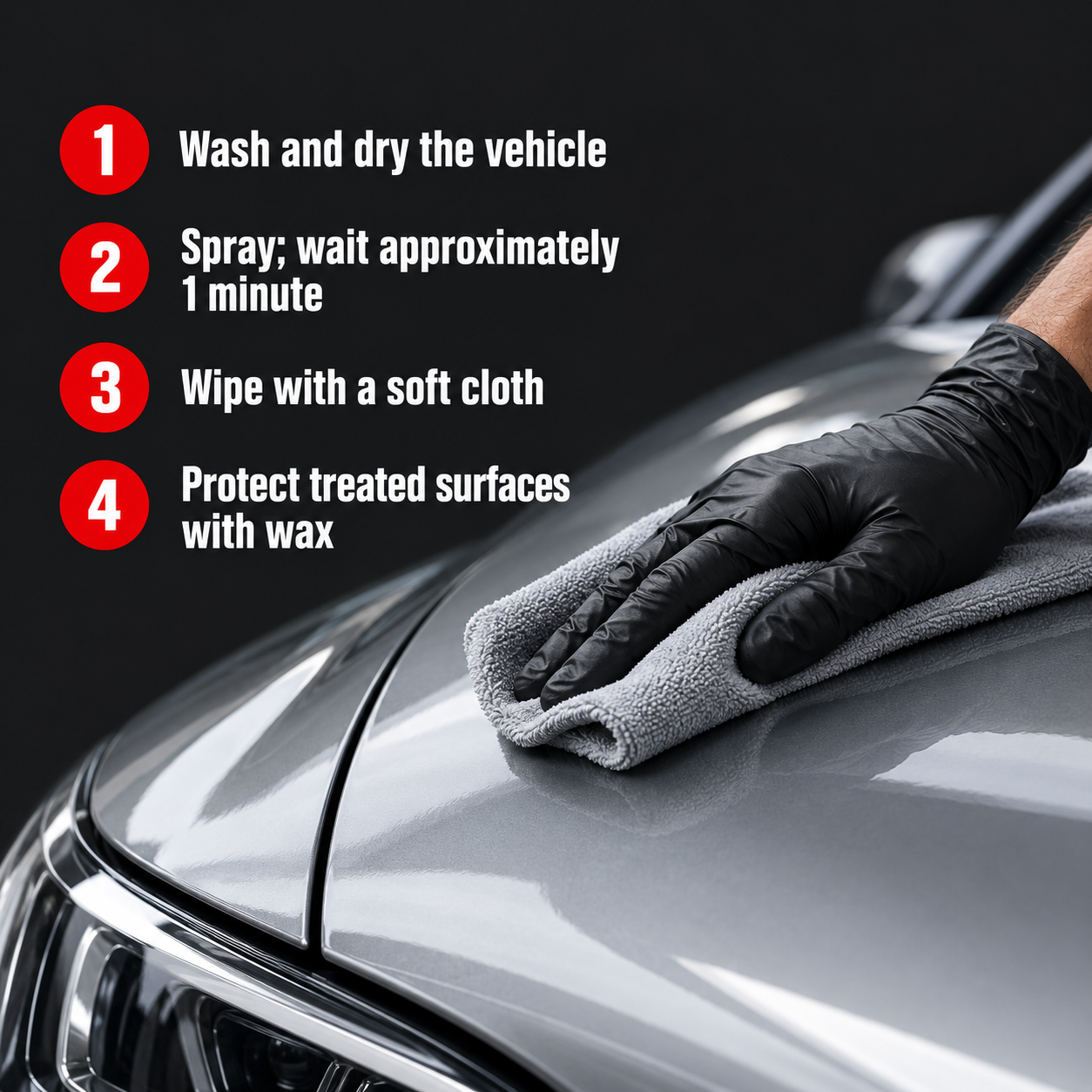 Sonax Tar Remover — How do I apply it?
