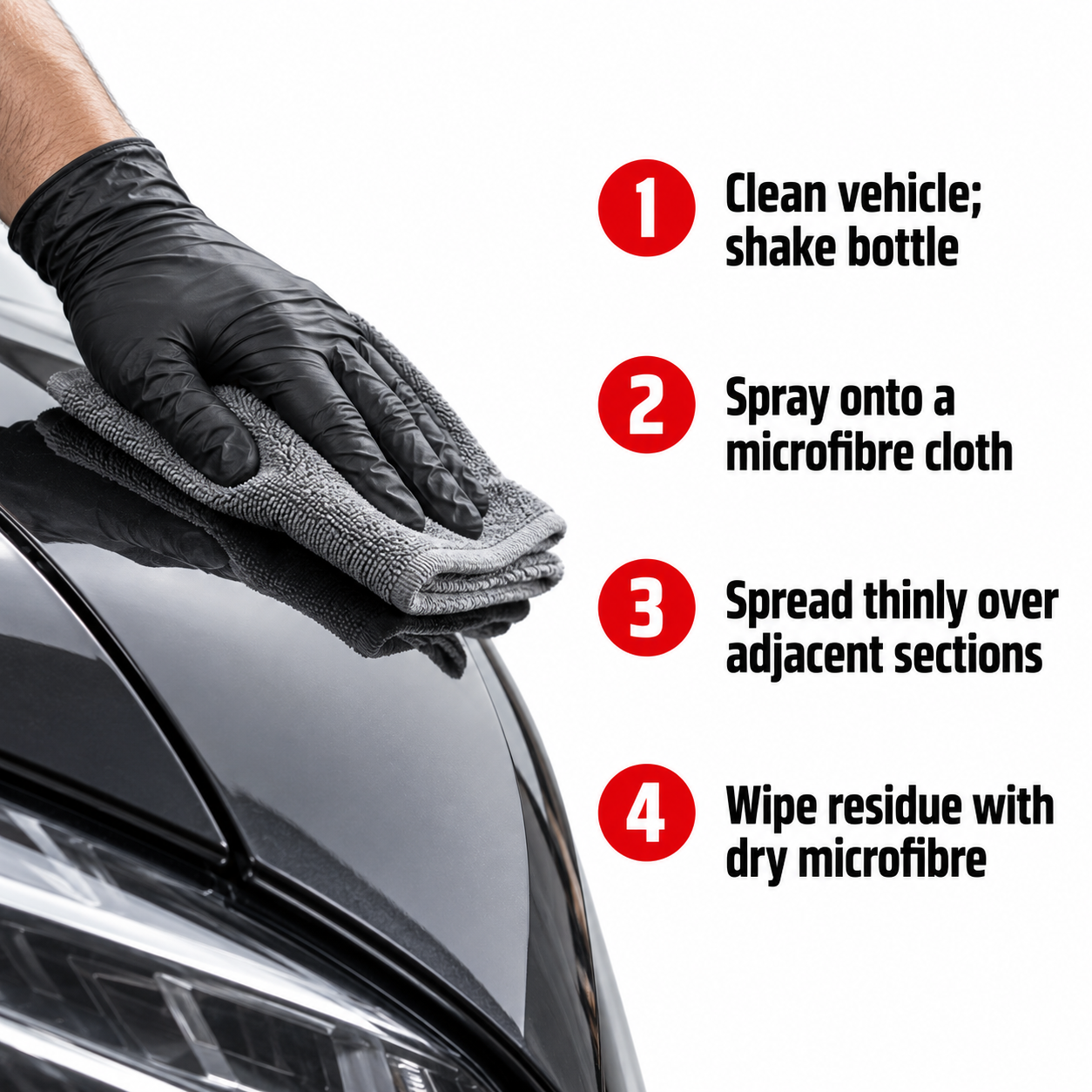 Sonax Xtreme Ceramic Spray Coating — How do I apply it?