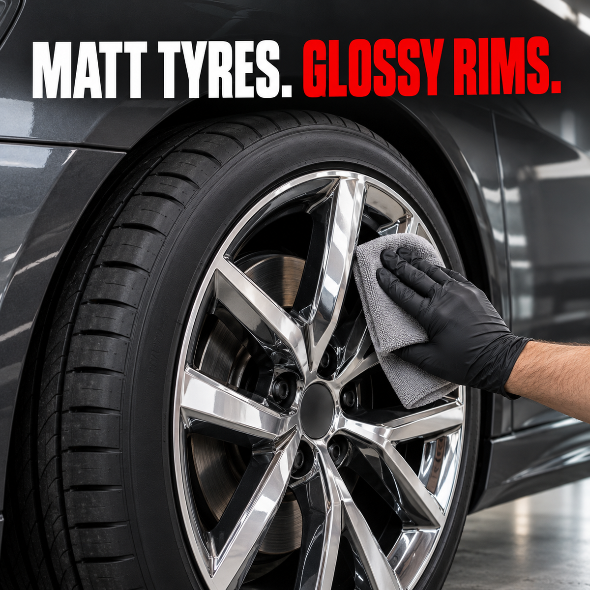 Sonax Xtreme Ceramic Tyre+Rim Detailer — What finish can I expect?