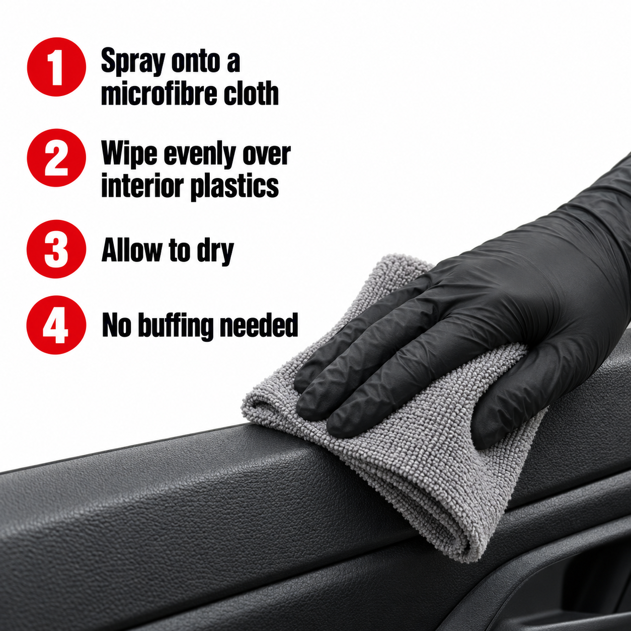 Sonax Xtreme Cockpit Cleaner Matt Finish — How do I apply it?