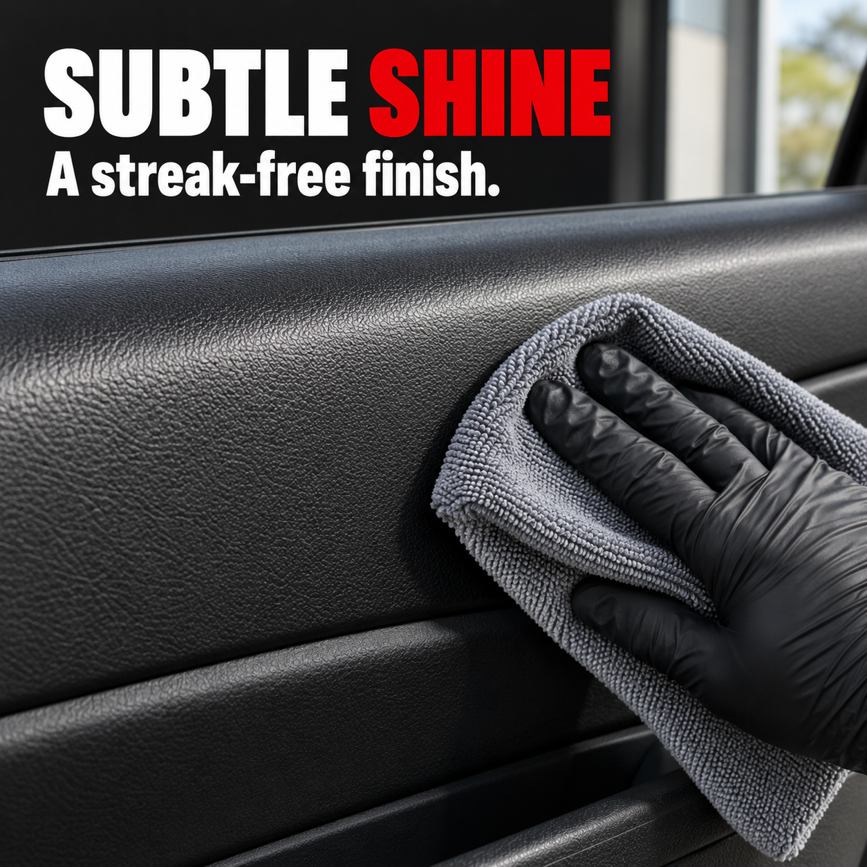 Sonax Xtreme Plastic Detailer Interior+Exterior — What finish can I expect?