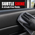 Sonax Xtreme Plastic Detailer Interior+Exterior — What finish can I expect?