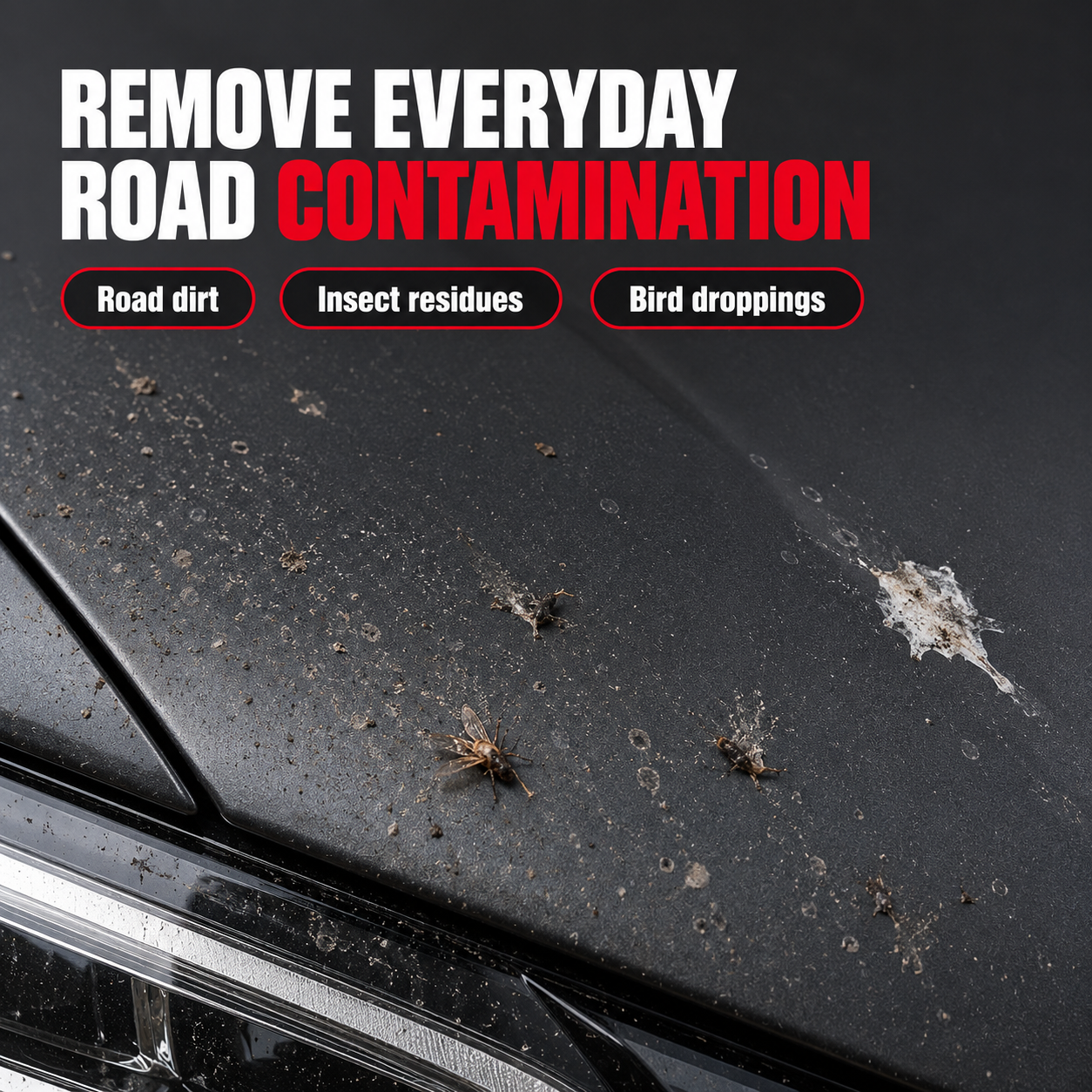 Sonax Xtreme PPF+Vinyl Cleaner — What dirt does it remove?