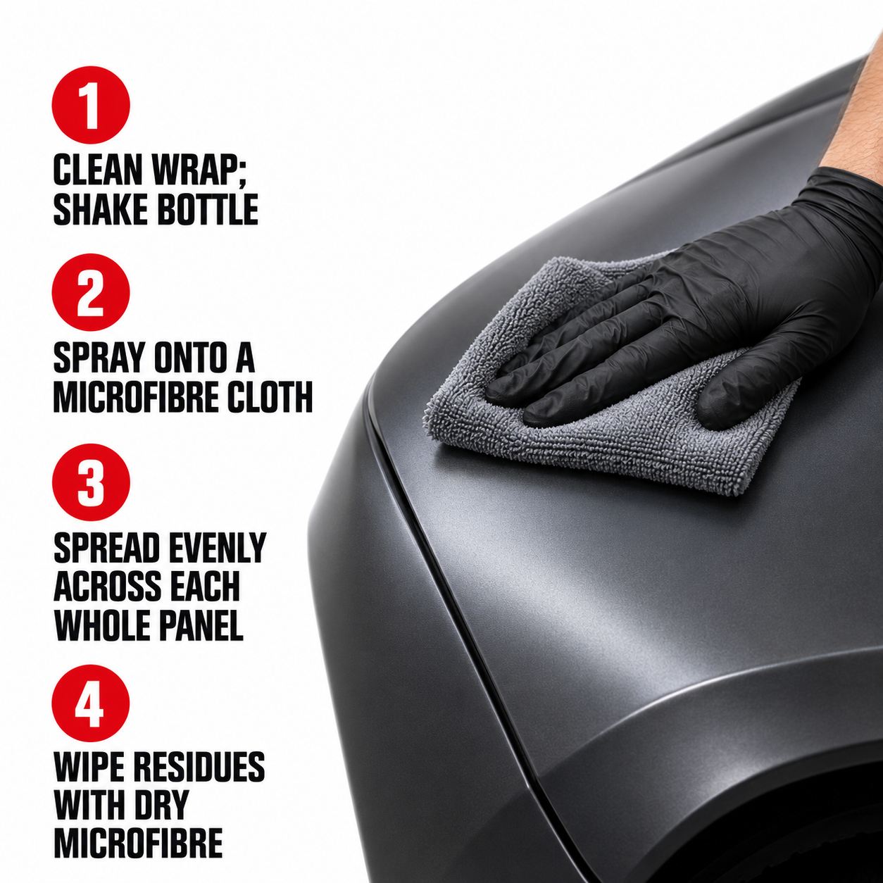 Sonax Xtreme PPF+Vinyl Detailer — How do I apply it?