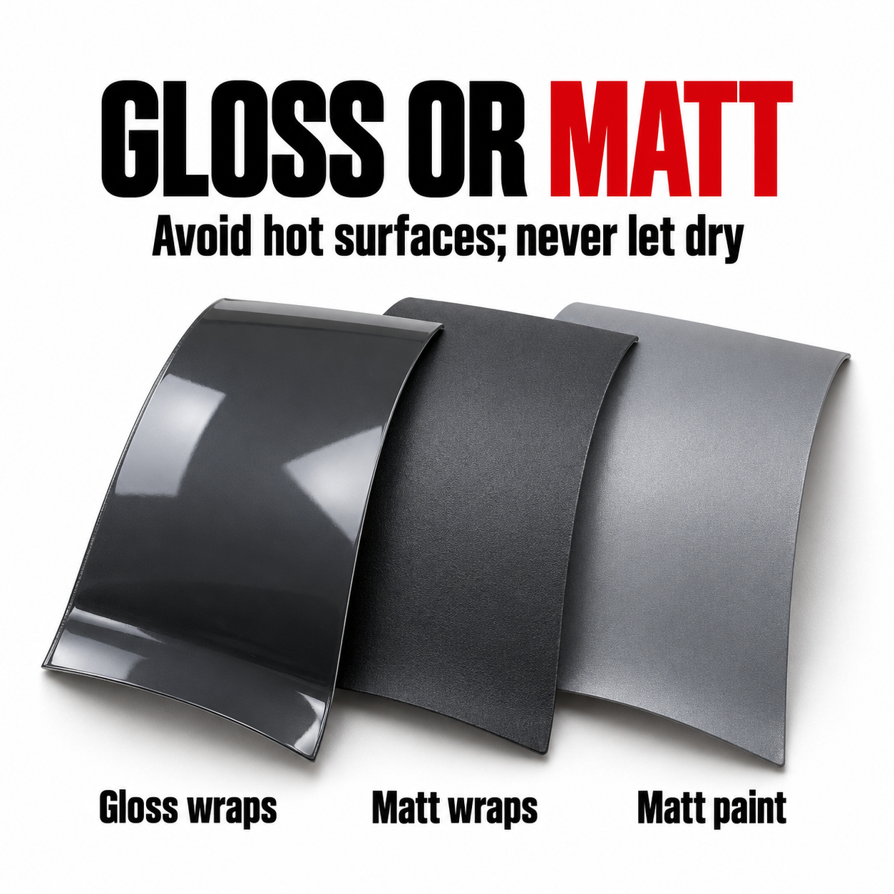 Sonax Xtreme PPF+Vinyl Detailer — Which finishes can I treat?