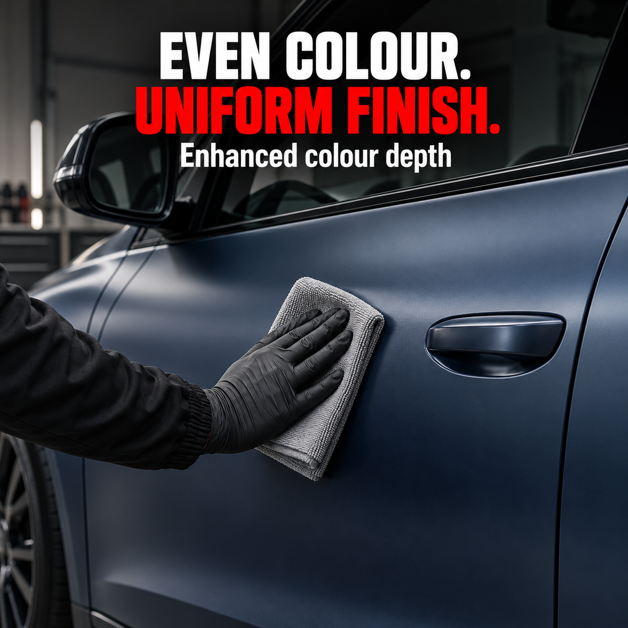 Sonax Xtreme PPF+Vinyl Detailer — What finish can I expect?