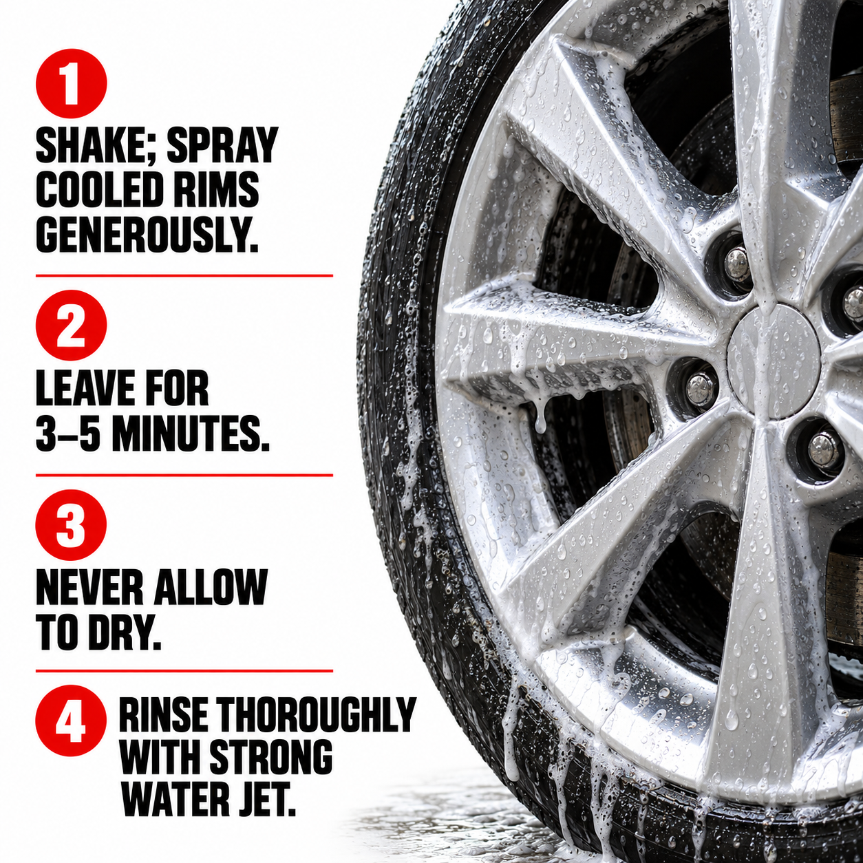 Sonax Xtreme Wheel Cleaner Full Effect — How do I use it?