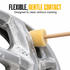 Sponge Guru - Alloy Spoke Cleaner Round — How does it contact alloys?