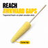 Sponge Guru - Cone Detailing Sponge — How does it reach awkward gaps?
