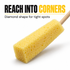 Sponge Guru - Diamond Grille Detailing Sponge — How does it reach corners?