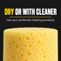 Sponge Guru - Diamond Grille Detailing Sponge — Can I use it dry?