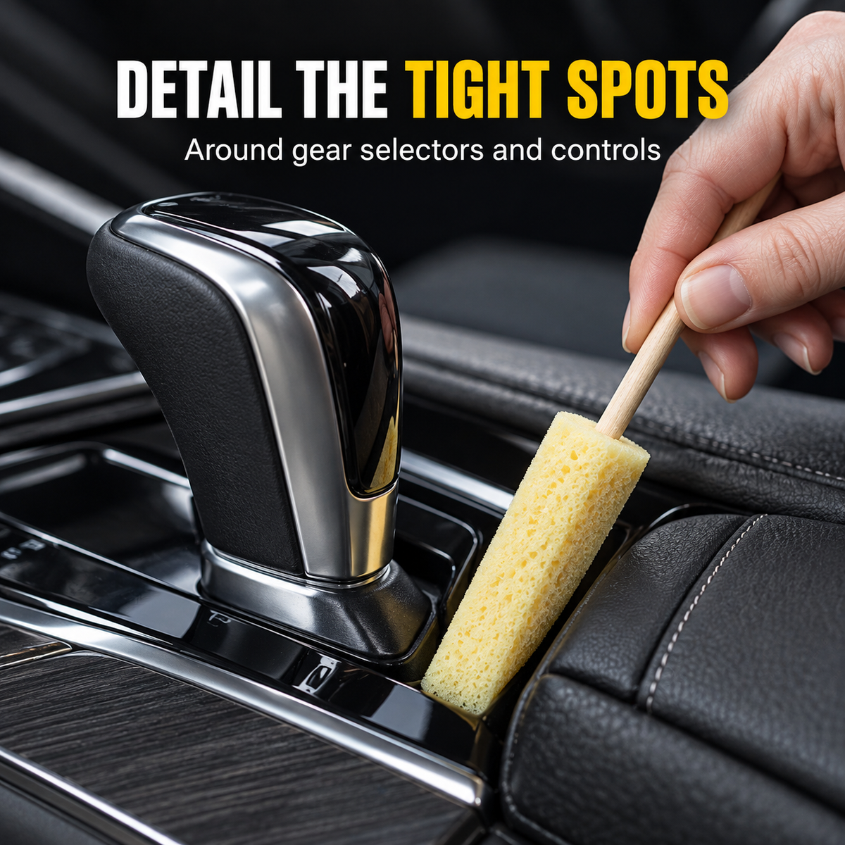 Sponge Guru - Teardrop Grille Detailing Sponge — Can it clean interior recesses?