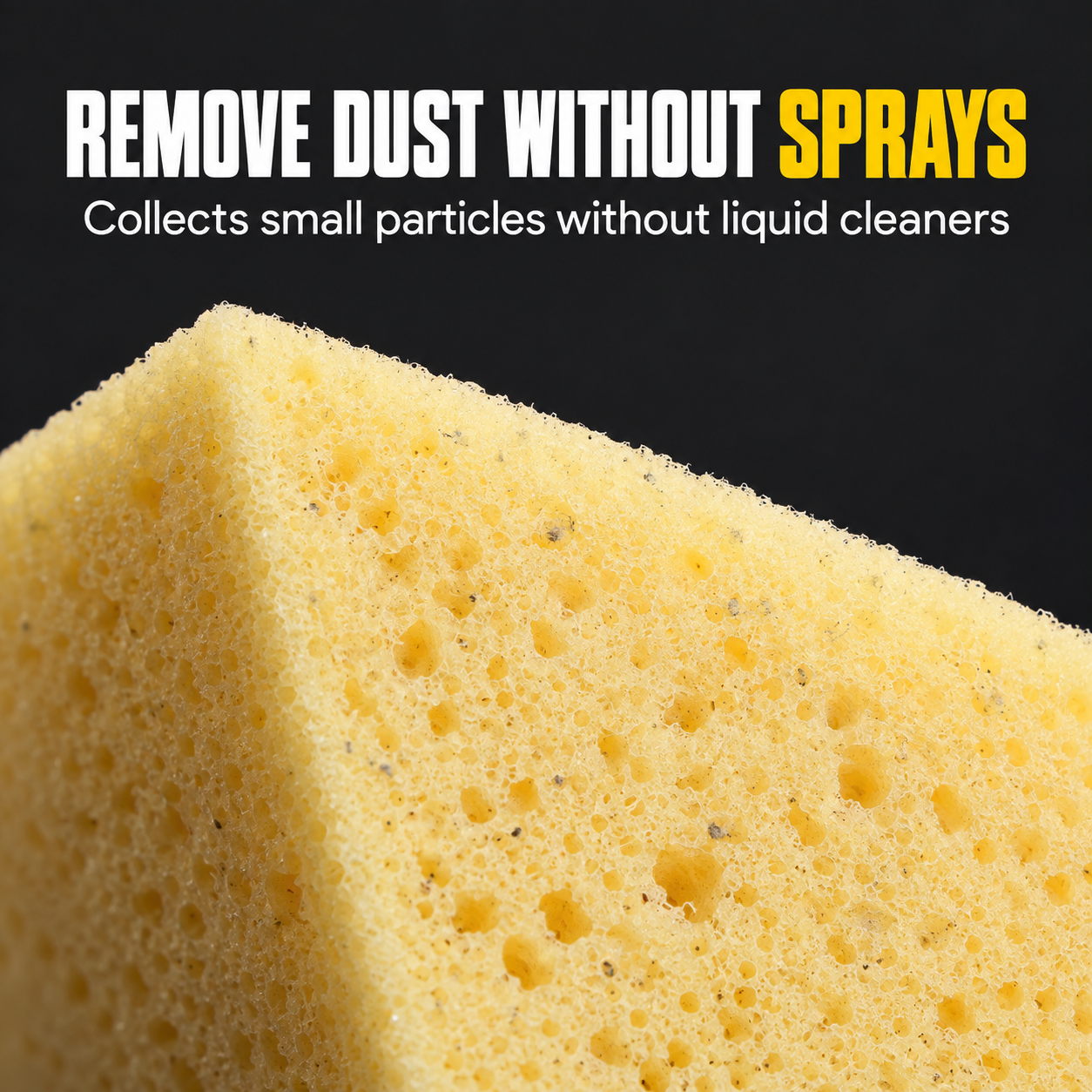 Sponge Guru - Tri-Vent Detailing Sponge — Do I need cleaning spray?