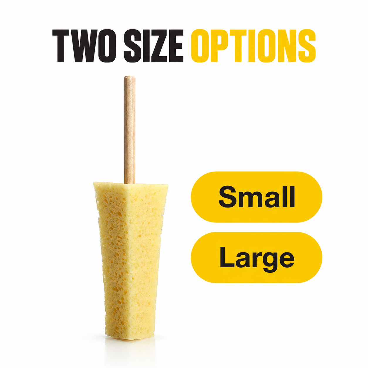 Sponge Guru - Tri-Vent Detailing Sponge — Which sizes are available?