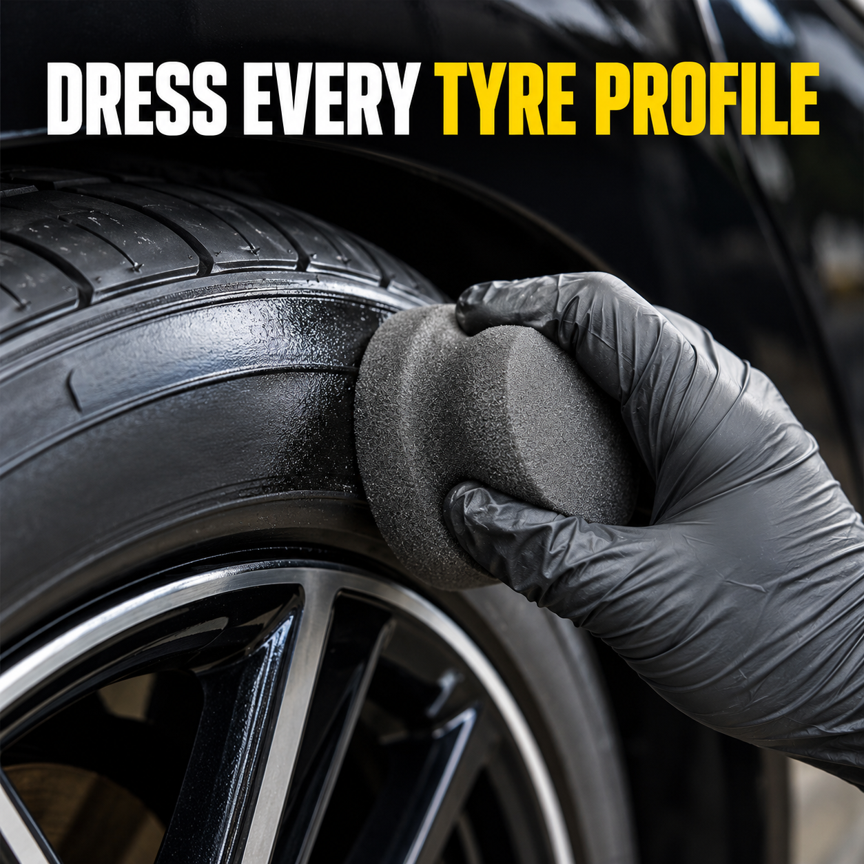 Sponge Guru - Tyre Dressing Applicator Pad — Where do I use it?