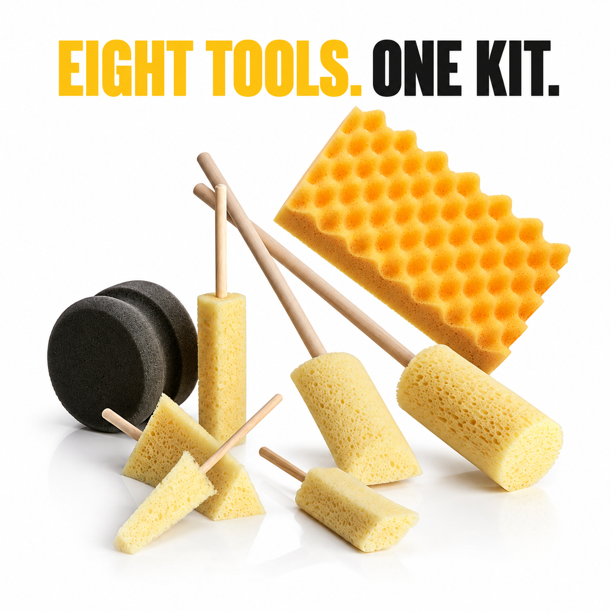 Sponge Guru - Ultimate Sponge Car Care Kit (8pc) — What is included?