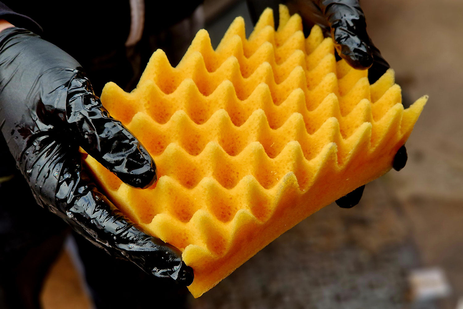 Sponge Guru Ultimate Profile Sponge in use 3