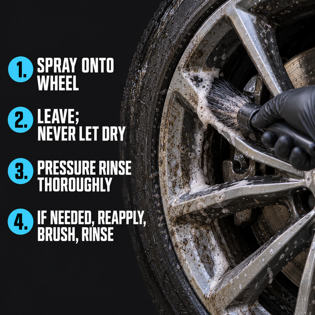 ValetPRO Bilberry Wheel Cleaner — How do I apply it?