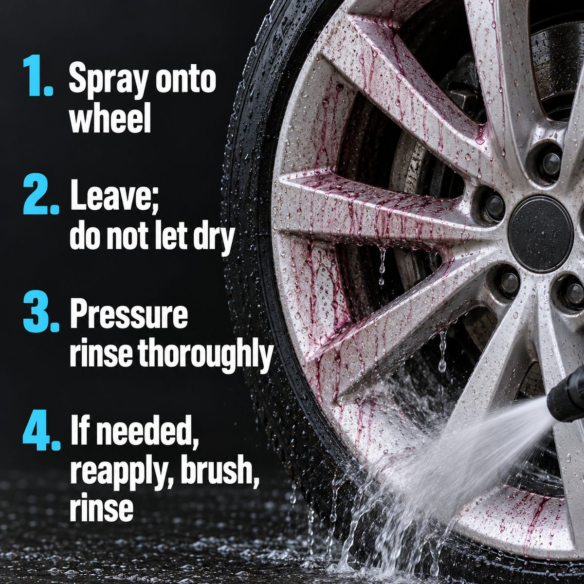 ValetPRO Dragon’s Breath Wheel Cleaner — How do I use it?