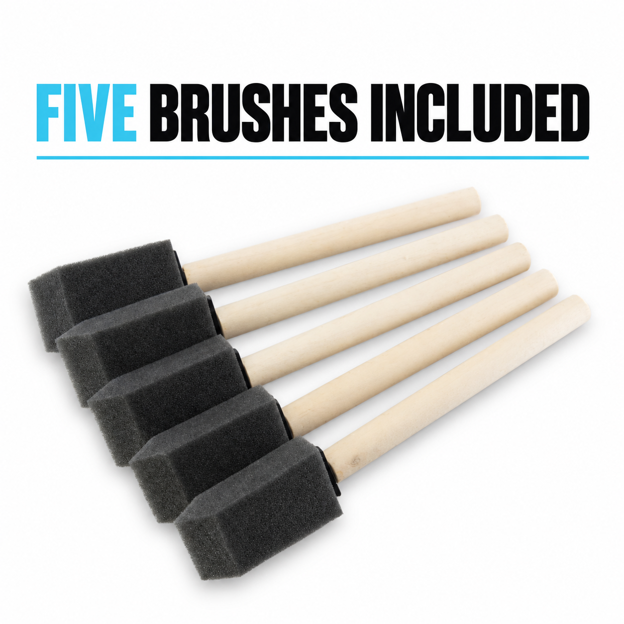 Valet Pro Foam Detailing Brush — How many are included?